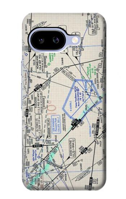 S3882 Flying Enroute Chart Case For Google Pixel 9a