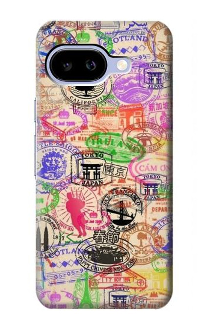 S3904 Travel Stamps Case For Google Pixel 9a