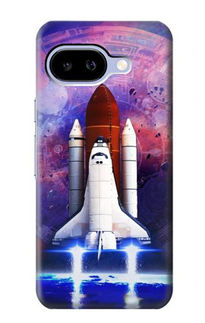 S3913 Colorful Nebula Space Shuttle Case For Google Pixel 9a