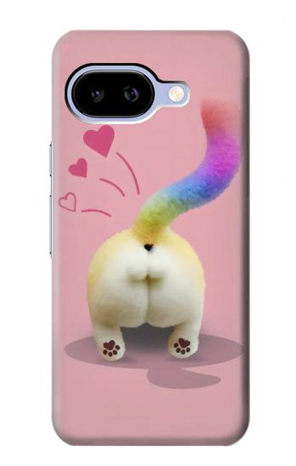 S3923 Cat Bottom Rainbow Tail Case For Google Pixel 9a