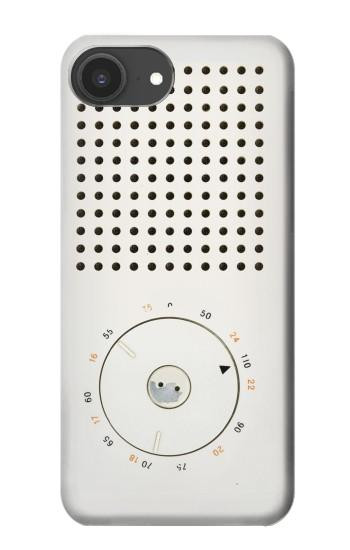 S1857 Retro Transistor Radio Case For iPhone 16e, 17e