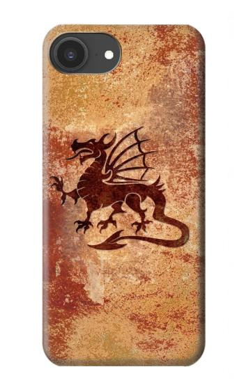 S2485 Dragon Metal Texture Graphic Printed Case For iPhone 16e, 17e