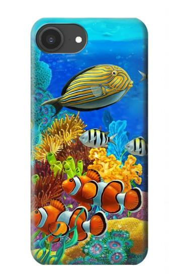 S2568 Sea Seabed Fish Corals Underwater Ocean Case For iPhone 16e, 17e