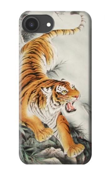 S2751 Chinese Tiger Brush Painting Case For iPhone 16e, 17e