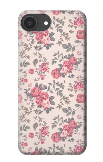 S3095 Vintage Rose Pattern Case For iPhone 16e, 17e