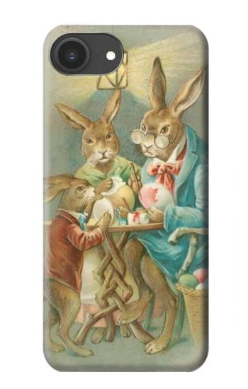 S3164 Easter Rabbit Family Case For iPhone 16e, 17e
