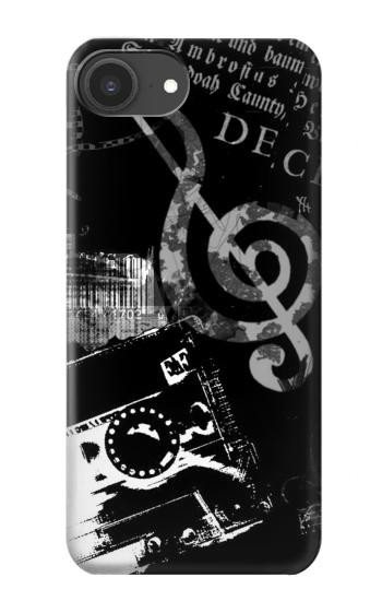 S3197 Music Cassette Note Case For iPhone 16e, 17e