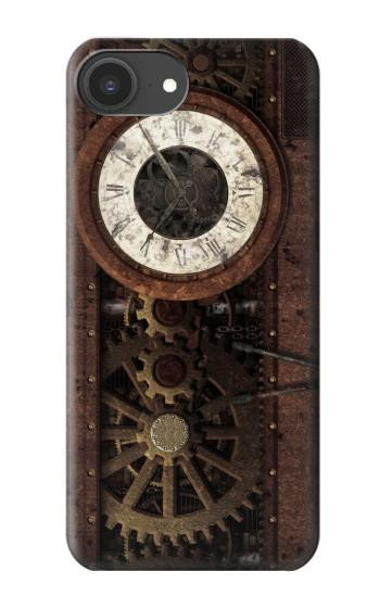 S3221 Steampunk Clock Gears Case For iPhone 16e, 17e