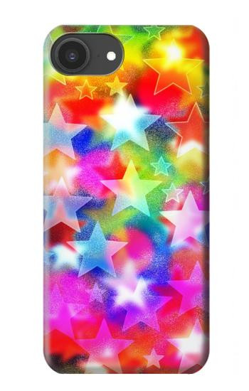 S3292 Colourful Disco Star Case For iPhone 16e, 17e