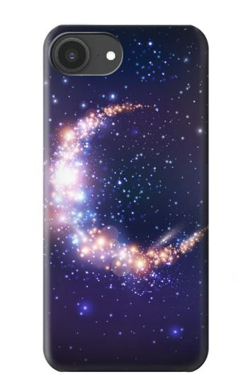 S3324 Crescent Moon Galaxy Case For iPhone 16e, 17e