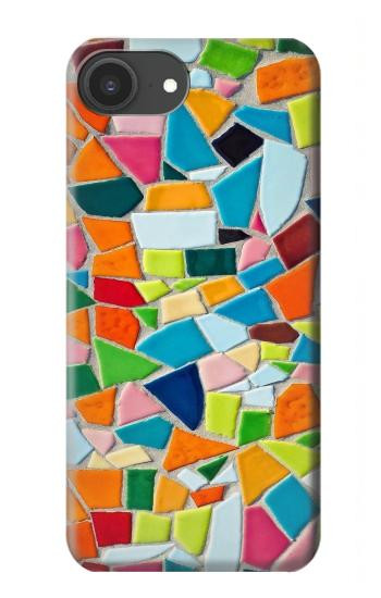 S3391 Abstract Art Mosaic Tiles Graphic Case For iPhone 16e, 17e
