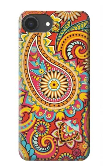 S3402 Floral Paisley Pattern Seamless Case For iPhone 16e, 17e