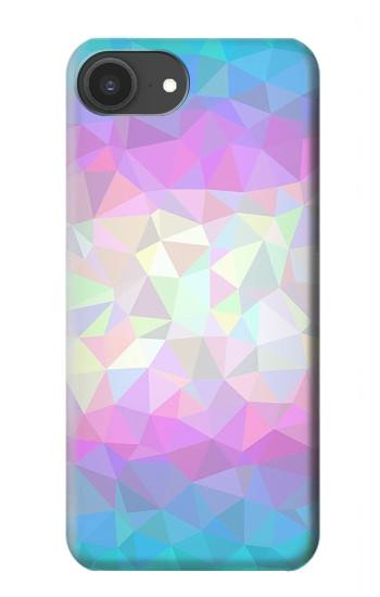 S3747 Trans Flag Polygon Case For iPhone 16e, 17e