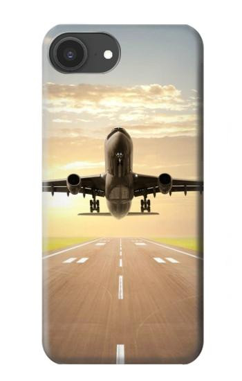 S3837 Airplane Take off Sunrise Case For iPhone 16e, 17e