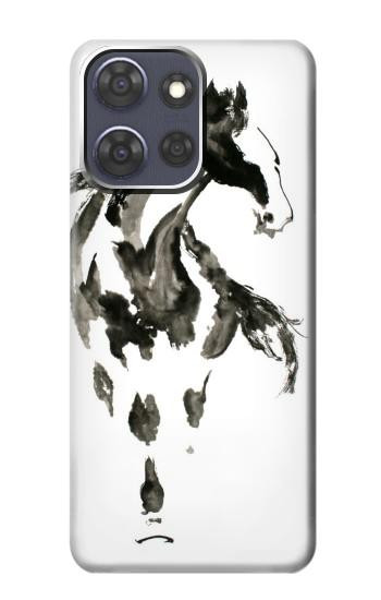 S1031 Horse Paintbrush Case For Motorola Moto G Power (2025,2026)