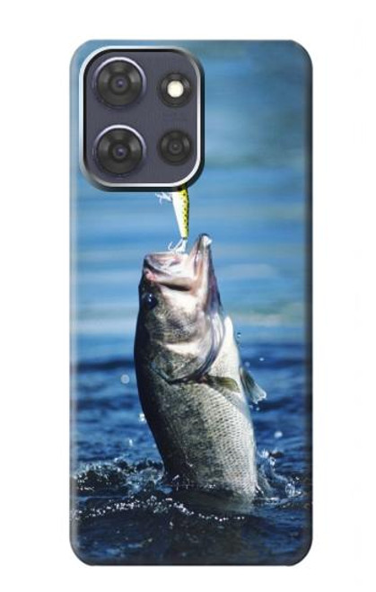 S1594 Bass Fishing Case For Motorola Moto G Power (2025)
