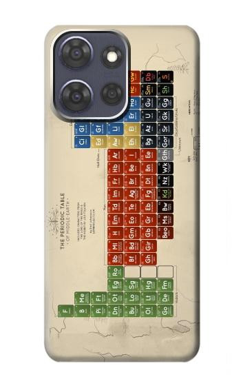 S1695 The Periodic Table of Middle Earth Case For Motorola Moto G Power (2025,2026)