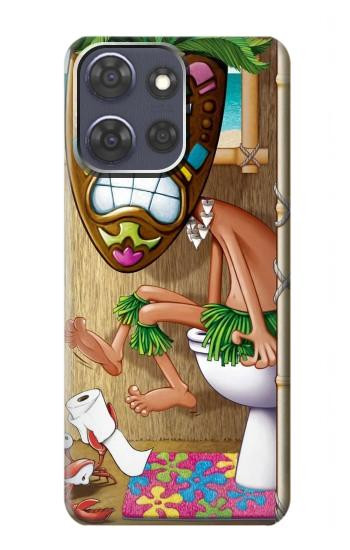 S1702 Tiki Man Toilet Case For Motorola Moto G Power (2025,2026)