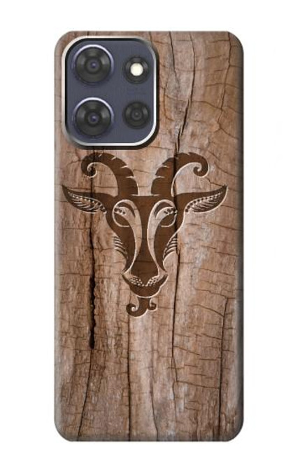 S2183 Goat Wood Graphic Printed Case For Motorola Moto G Power (2025)