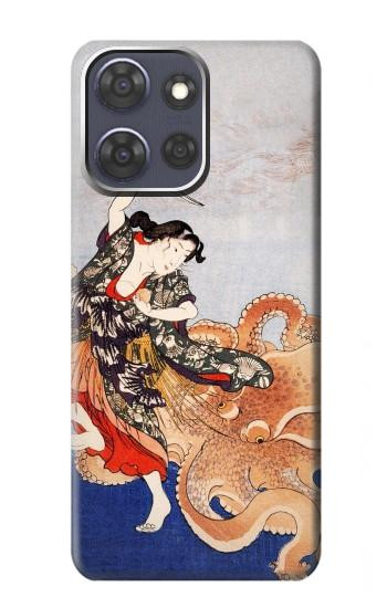 S2496 Japan Art Utagawa Kuniyoshi Tamatori Case For Motorola Moto G Power (2025,2026)