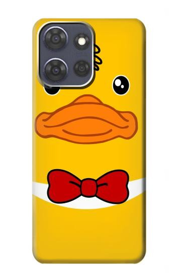 S2760 Yellow Duck Tuxedo Cartoon Case For Motorola Moto G Power (2025,2026)