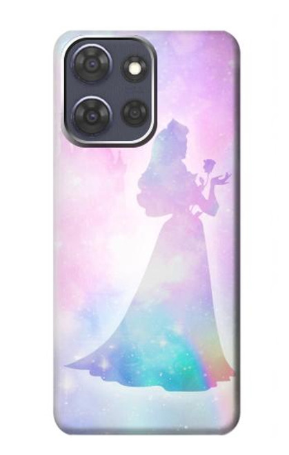 S2992 Princess Pastel Silhouette Case For Motorola Moto G Power (2025)