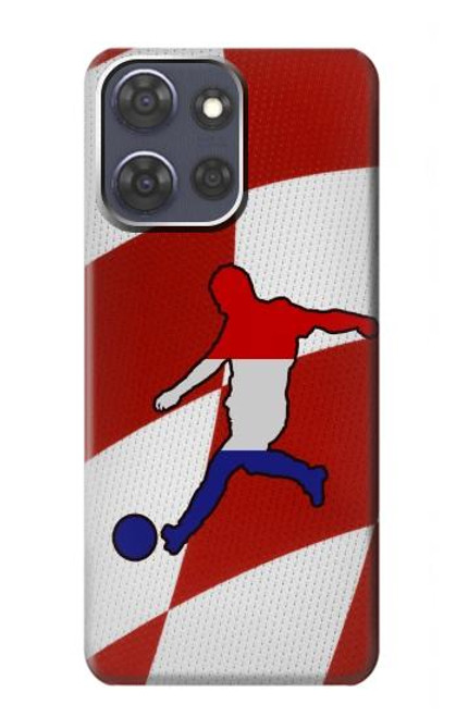 S2993 Croatia Football Soccer Case For Motorola Moto G Power (2025)