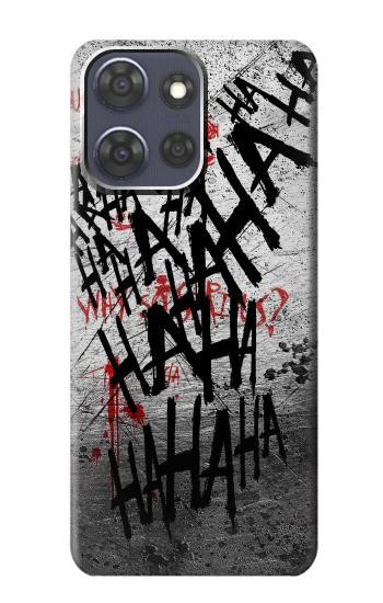 S3073 Joker Hahaha Blood Splash Case For Motorola Moto G Power (2025,2026)
