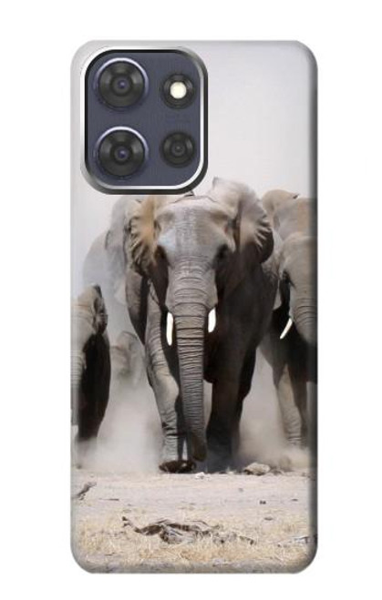 S3142 African Elephant Case For Motorola Moto G Power (2025)