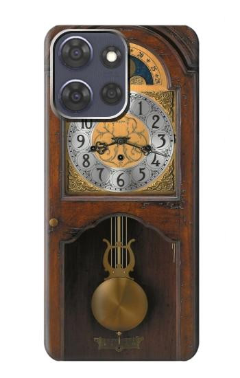 S3173 Grandfather Clock Antique Wall Clock Case For Motorola Moto G Power (2025)