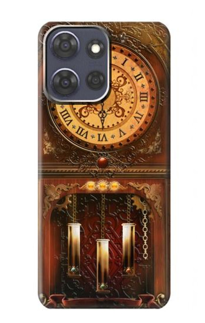 S3174 Grandfather Clock Case For Motorola Moto G Power (2025) S3174 Grandfather Clock Case For Motorola Moto G Power (2025)
