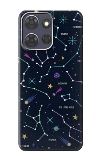 S3220 Star Map Zodiac Constellations Case For Motorola Moto G Power (2025)