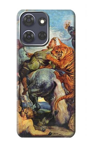S3331 Peter Paul Rubens Tiger und Lowenjagd Case For Motorola Moto G Power (2025,2026)