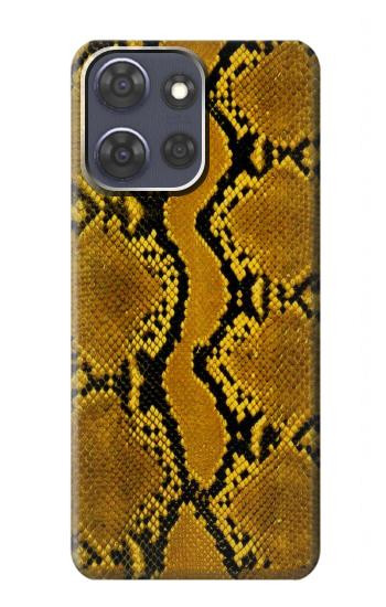 S3365 Yellow Python Skin Graphic Print Case For Motorola Moto G Power (2025)