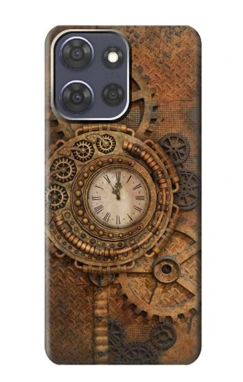S3401 Clock Gear Steampunk Case For Motorola Moto G Power (2025,2026)