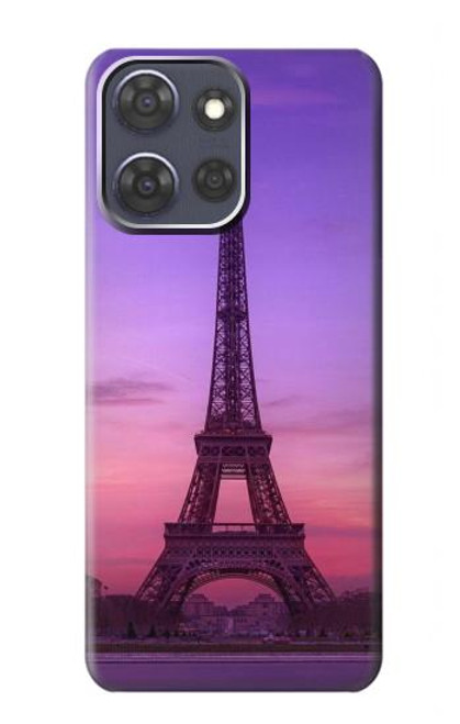 S3447 Eiffel Paris Sunset Case For Motorola Moto G Power (2025)