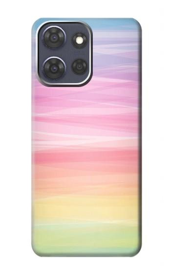 S3507 Colorful Rainbow Pastel Case For Motorola Moto G Power (2025,2026)