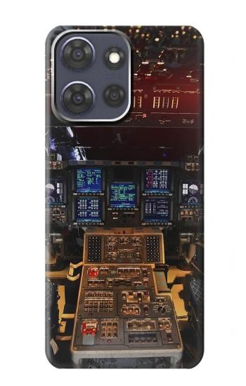 S3836 Airplane Cockpit Case For Motorola Moto G Power (2025,2026)