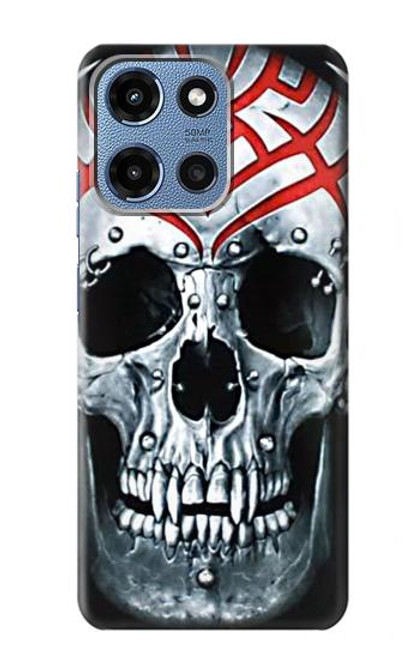 S0223 Vampire Skull Tattoo Case For Motorola Moto G 5G (2025)