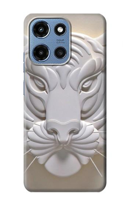 S0574 Tiger Carving Case For Motorola Moto G 5G (2025)