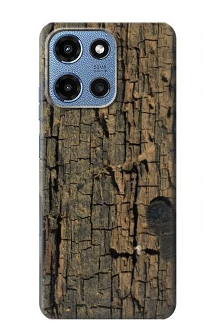 S0598 Wood Graphic Printed Case For Motorola Moto G 5G (2025)