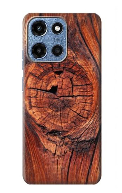 S0603 Wood Graphic Printed Case For Motorola Moto G 5G (2025)