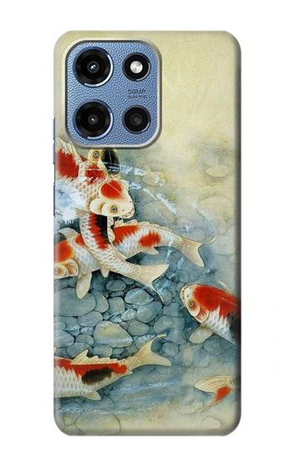 S1654 Koi Carp Fish Art Painting Case For Motorola Moto G 5G (2025)
