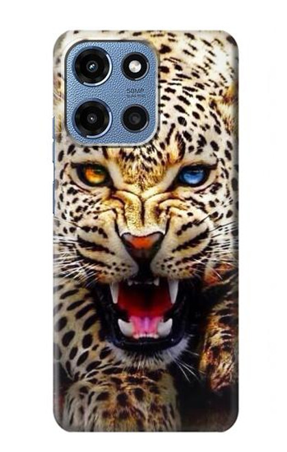 S1932 Blue Eyed Leopard Case For Motorola Moto G 5G (2025)
