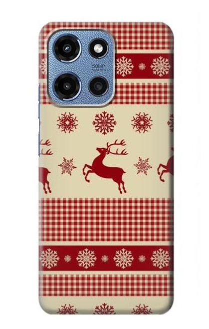 S2310 Christmas Snow Reindeers Case For Motorola Moto G 5G (2025)