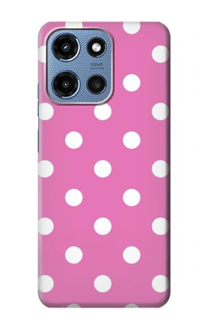S2358 Pink Polka Dots Case For Motorola Moto G 5G (2025)