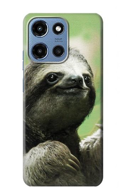 S2708 Smiling Sloth Case For Motorola Moto G 5G (2025)