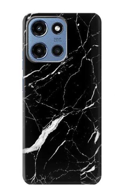 S2895 Black Marble Graphic Printed Case For Motorola Moto G 5G (2025)
