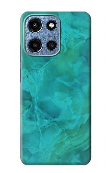 S3147 Aqua Marble Stone Case For Motorola Moto G 5G (2025)