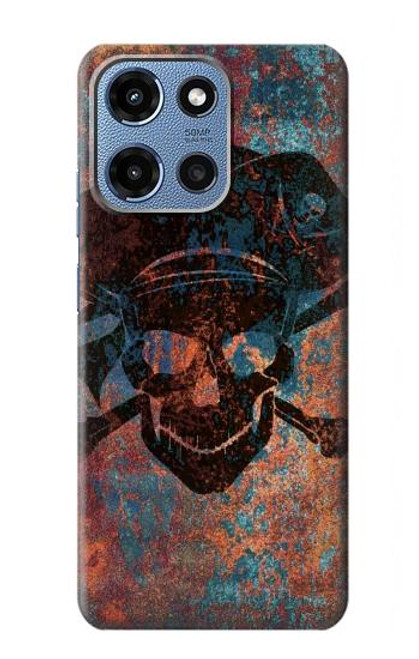 S3895 Pirate Skull Metal Case For Motorola Moto G 5G (2025)